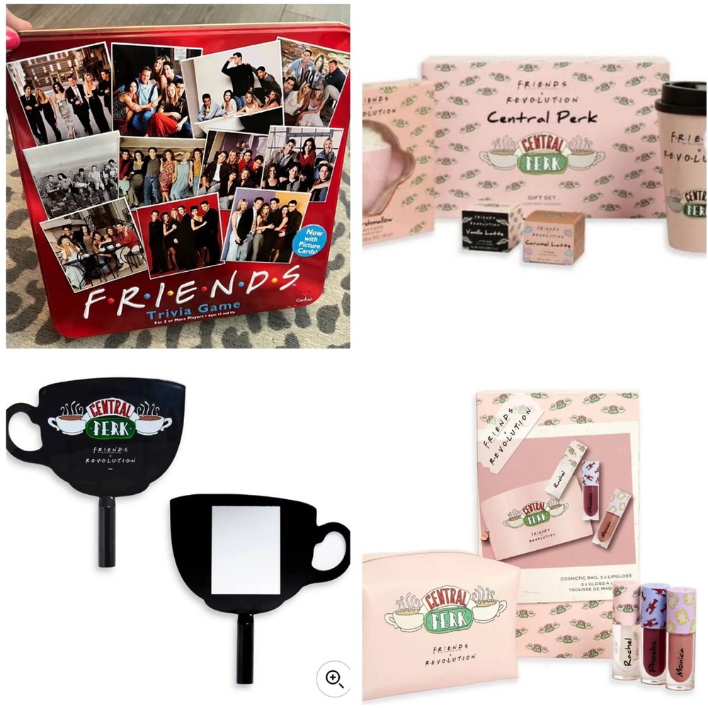 FRIENDS Trivia Game and Revolution x Friends Central Perk Gift Set